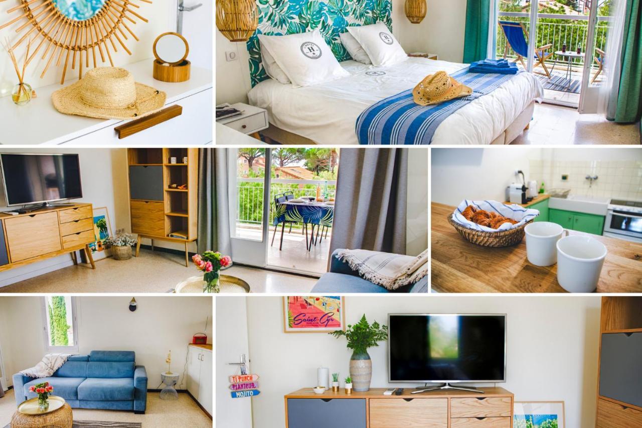 Mer & Relax - Parking - Wifi - Terrasse - Mer Saint-Cyr-sur-Mer Exteriér fotografie